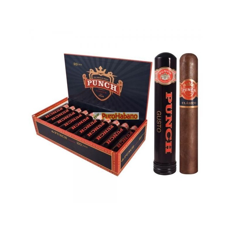 Punch Gusto Tubos Habanos Puros Cigarros