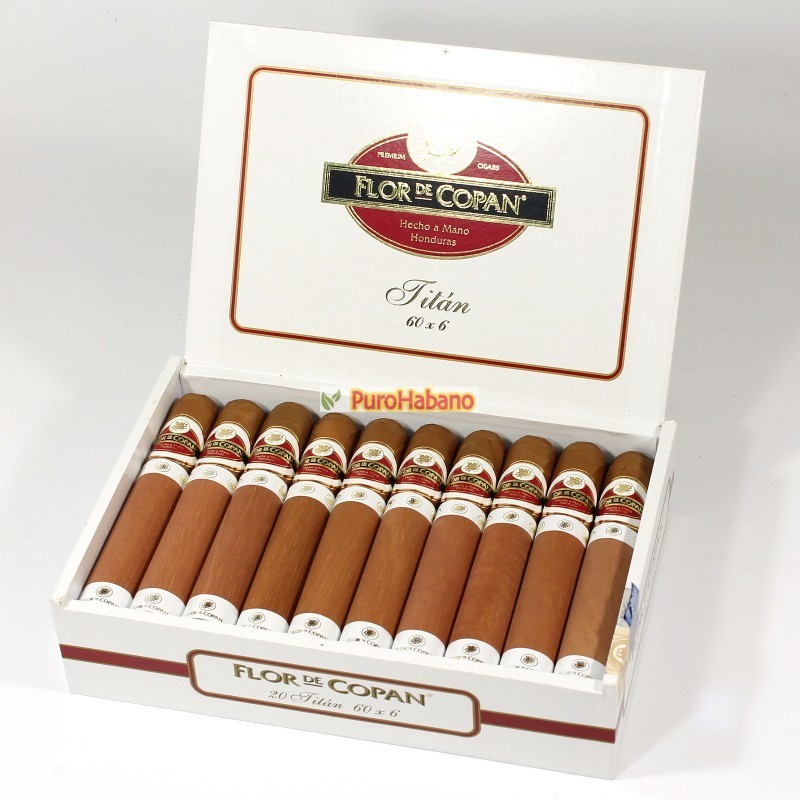Flor de Copán Titán Puros Cigarros de Honduras